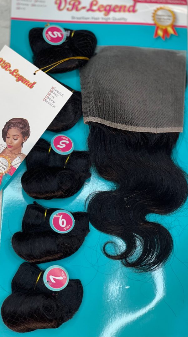 Ur Legend Pixie Cut Frontal Black