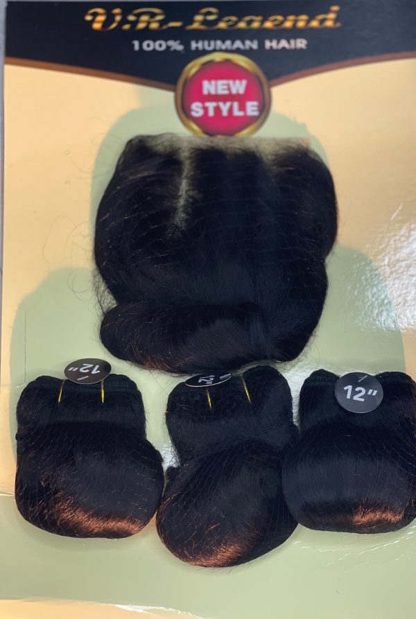 UR Legend Egg 12" Closure Black