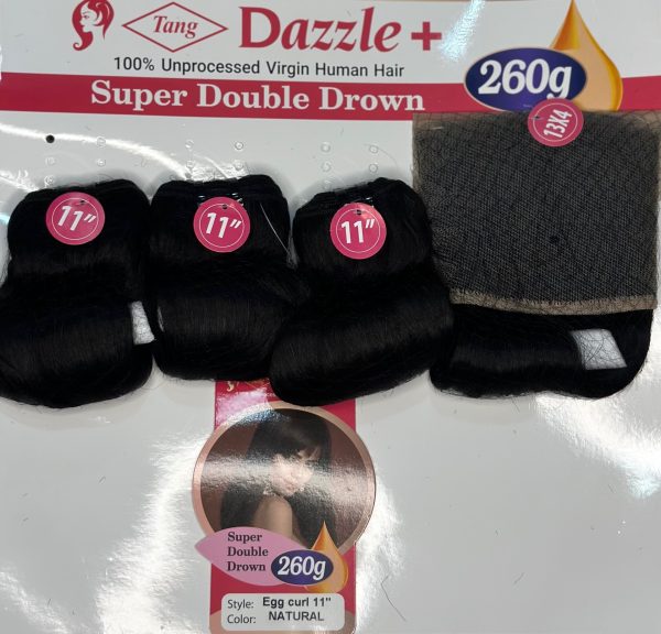 Dazzle Super Double Drawn 9" Egg Frontal Black